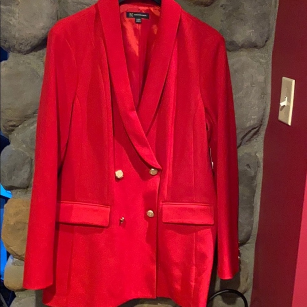 NWT Inc red jacket size L